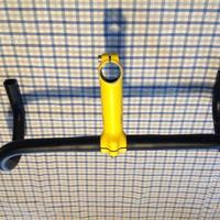 Curva + attacco manubrio Dedacciai Nera