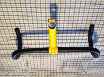 Curva + attacco manubrio Dedacciai Nera