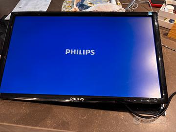 Monitor Philips 24 Full Hd con HDMI e casse int