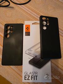 2 cover s25 ultra + pellicola vetro temperato