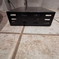 supporto da appoggio in metallo per lettori dvd 