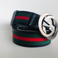 Cintura Gucci Vintage originale pelle nera
