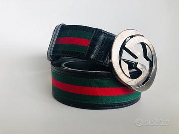 Cintura Gucci Vintage originale pelle nera