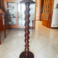 Alzatina portavaso in legno