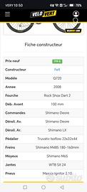 Mountain bike 26 Felt Q720