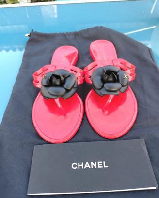 sandali donna Chanel come nuovi tg 38 stupendi