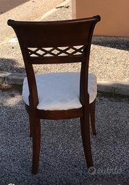 N. 4 sedie da soggiorno stile classico