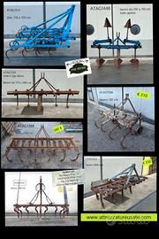 Erpice - vibrocultore - sarchiatrice usata