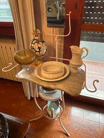 Toletta in marmo vintage