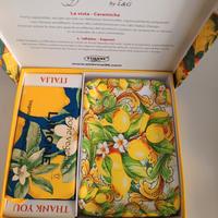 portasapone in ceramica con sapone