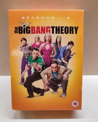 Serie TV The Big Bang Theory cofanetto DVD st. 1-5