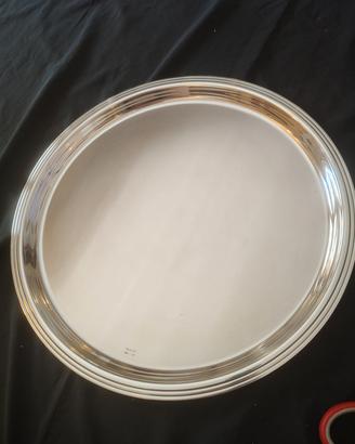 CHRISTOFLE VASSOIO TONDO 40 CM ALBY 