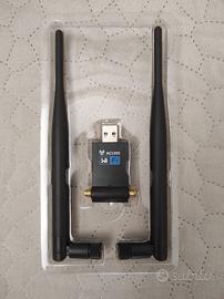 Adattatore Antenna WiFi USB 3.0 AC1200 Dual Band
