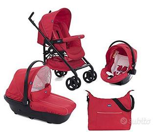 Trio chicco colore rosso