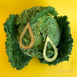 ZARA Orecchini pendenti old style in ferro battuto