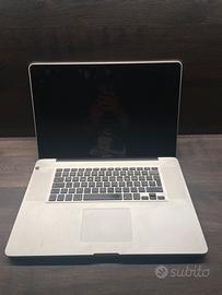 Macbook Pro late 2012 17 pollici