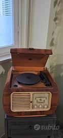 radio giradischi vintage