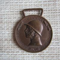 MEDAGLIA 1° guerra 1915 -1918 UNITA D'ITALIA CONIA