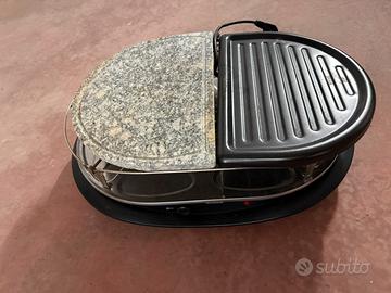 Raclette Grill Griglia Brandani con pietra natural