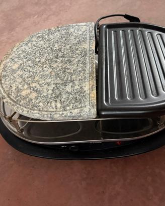 Raclette Grill Griglia Brandani con pietra natural