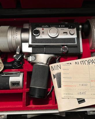 Cinepresa vintage Minolta D10