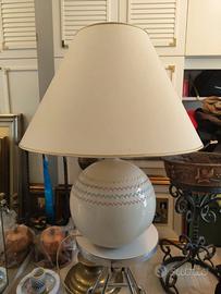 Lampada da tavolo vintage in ceramica 70