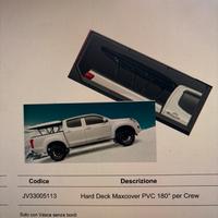 Hard top deck pvc per isuzu dmax