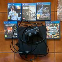 PlayStation 4 Slim 500Gb + 1 controller