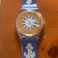 Swatch Blue Anchorage GK140 1991 NOS Nuovo