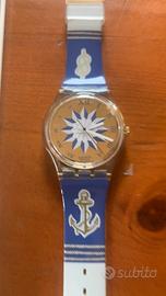 Swatch Blue Anchorage GK140 1991 NOS Nuovo