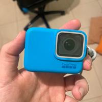 Go pro hero 7 white + case silicone originale