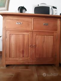 credenza in legno teak 