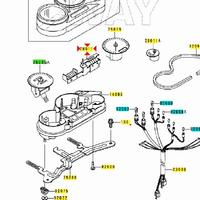 Odometro Kawasaki GPZ S 500 280111118