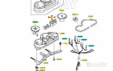 Odometro Kawasaki GPZ S 500 280111118