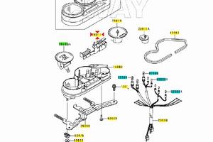 Odometro Kawasaki GPZ S 500 280111118