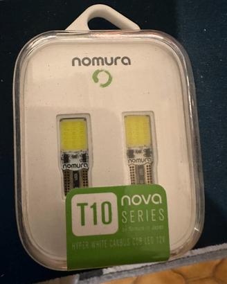 2 lampadine NOMURA T10 12 V 5 W