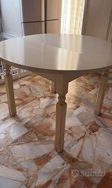 Tavolo cucina componibile in vero legno