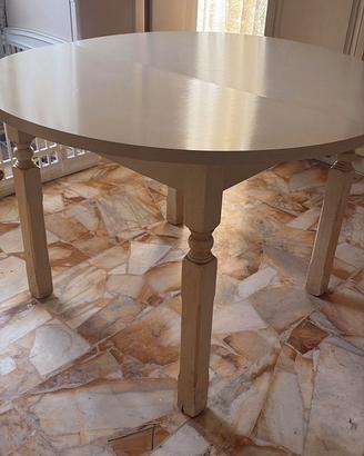 Tavolo cucina componibile in vero legno