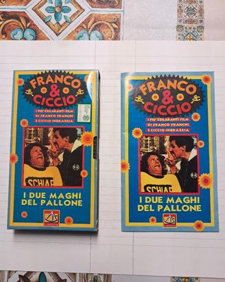 Film VHS di Franco Franchi e Ciccio Ingrassia.