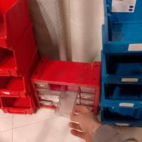 cassettini e contenitori porta minuteria