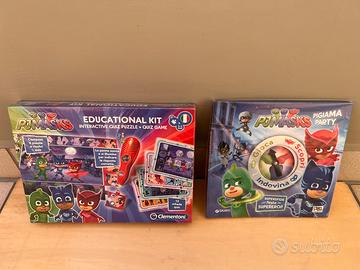 Lotto giochi in scatola Nuovi Clementoni PJMASKS