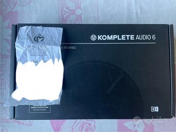KOMPLETE AUDIO 6 MK2 + scontrino + licenza