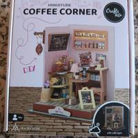 costruzione coffee corner in miniatura