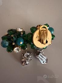 Vintage dressing coppia orecchini