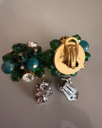 Vintage dressing coppia orecchini