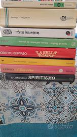 libri misti  n.18 pezzi a solo 13 euro 