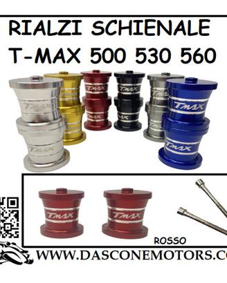Rialzi schienale Sella Tmax 500 530 560 ROSSO