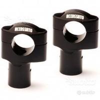 Kit riser cavallotti Accossato manubrio 28 mm