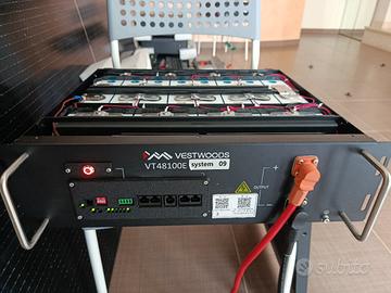 batteria Lifepo4 BMS JK 5 kWh 