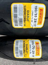 Pirelli 120/70-17 e 190/55-17